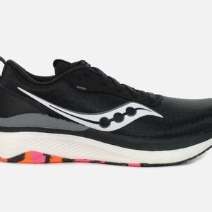 Saucony Black and White Athletic Shoes